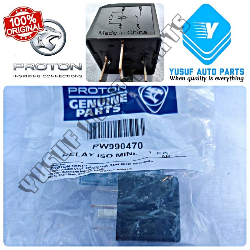 Fan Relay (1 pcs) Proton SAGA BLM FLX GEN 2 PERSONA SATRIA NEO