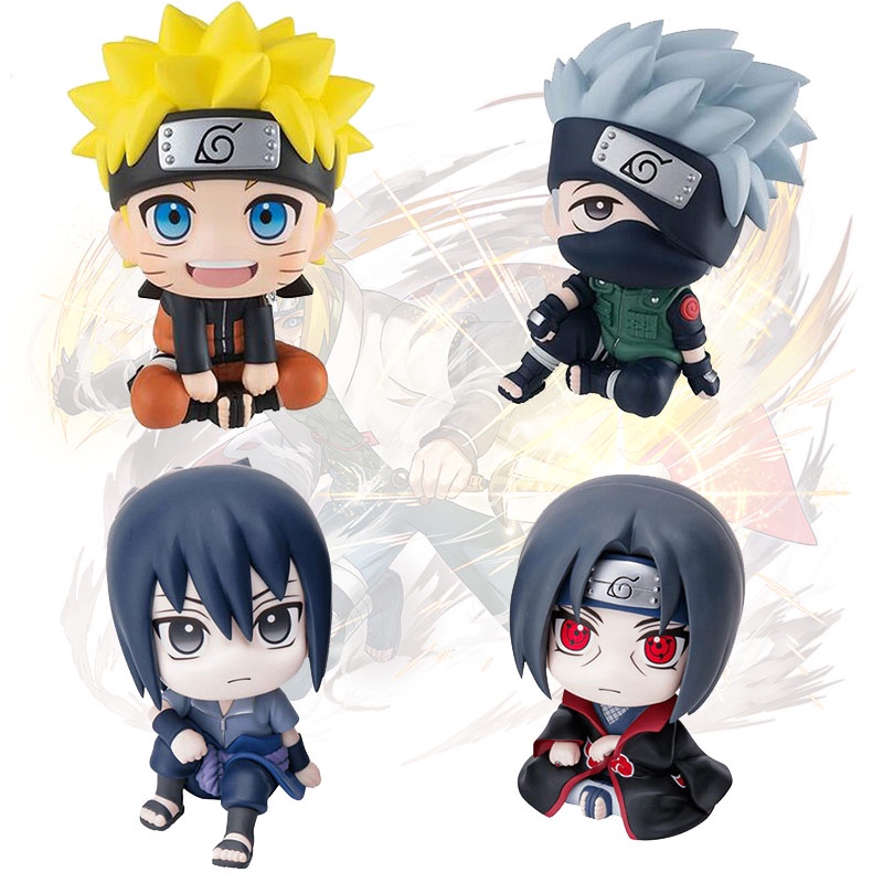 Naruto Uzumaki Kakashi Itachi Pvc Actions Figures Naruto GK Hatake