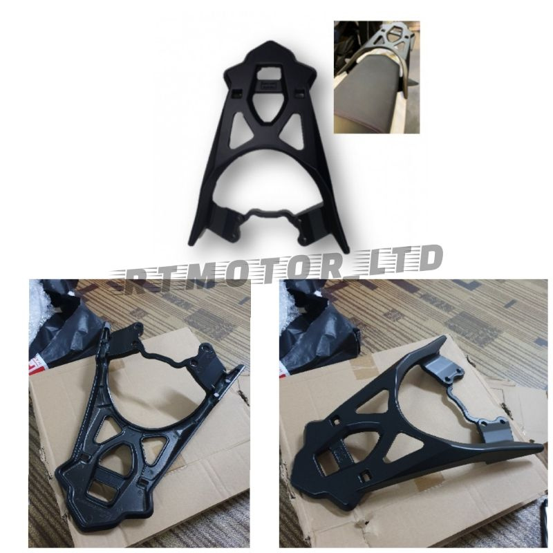 YAMAHA Y15ZR V1 V2 MONORACK TOP BOX RACK HEAVY DUTY ALLOY Y15 TAPAK BOX ...