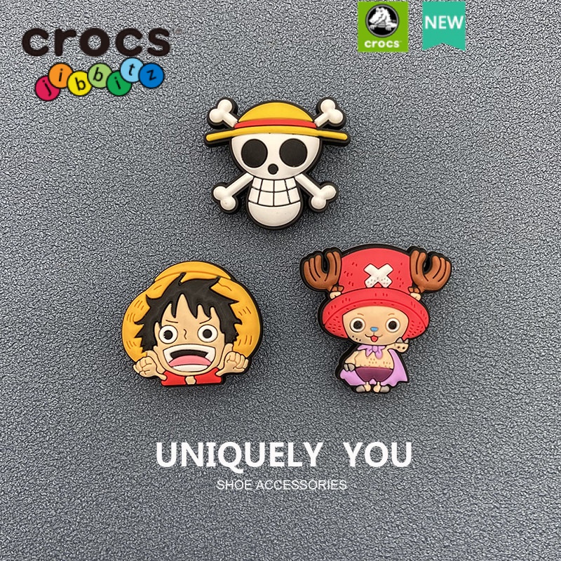 Crocs jibbitz charms One Piece Cartoon Character Crocs Accessories