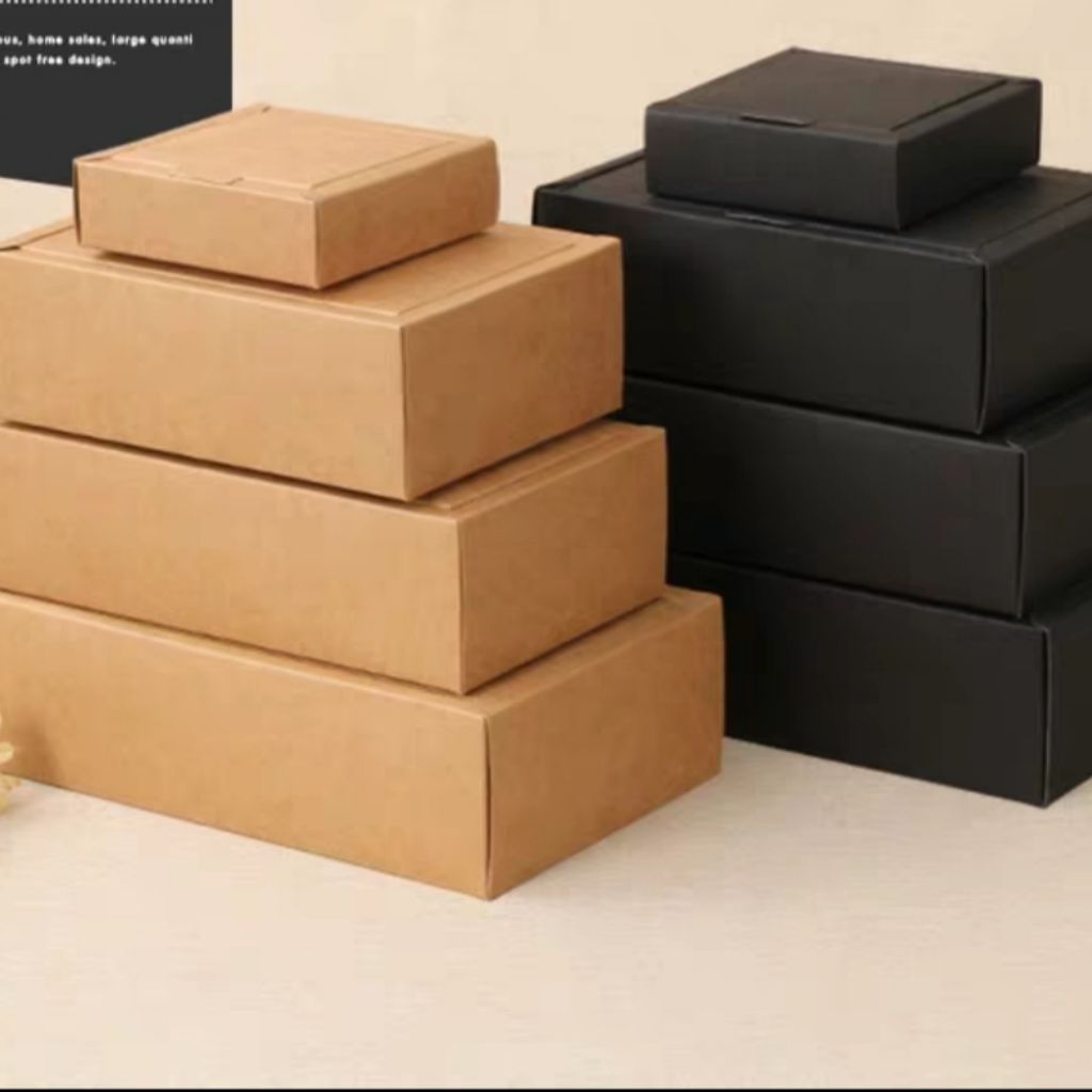 20PCS KRAFT BOXES 350GSM GOOD QUALITY Shopee Singapore
