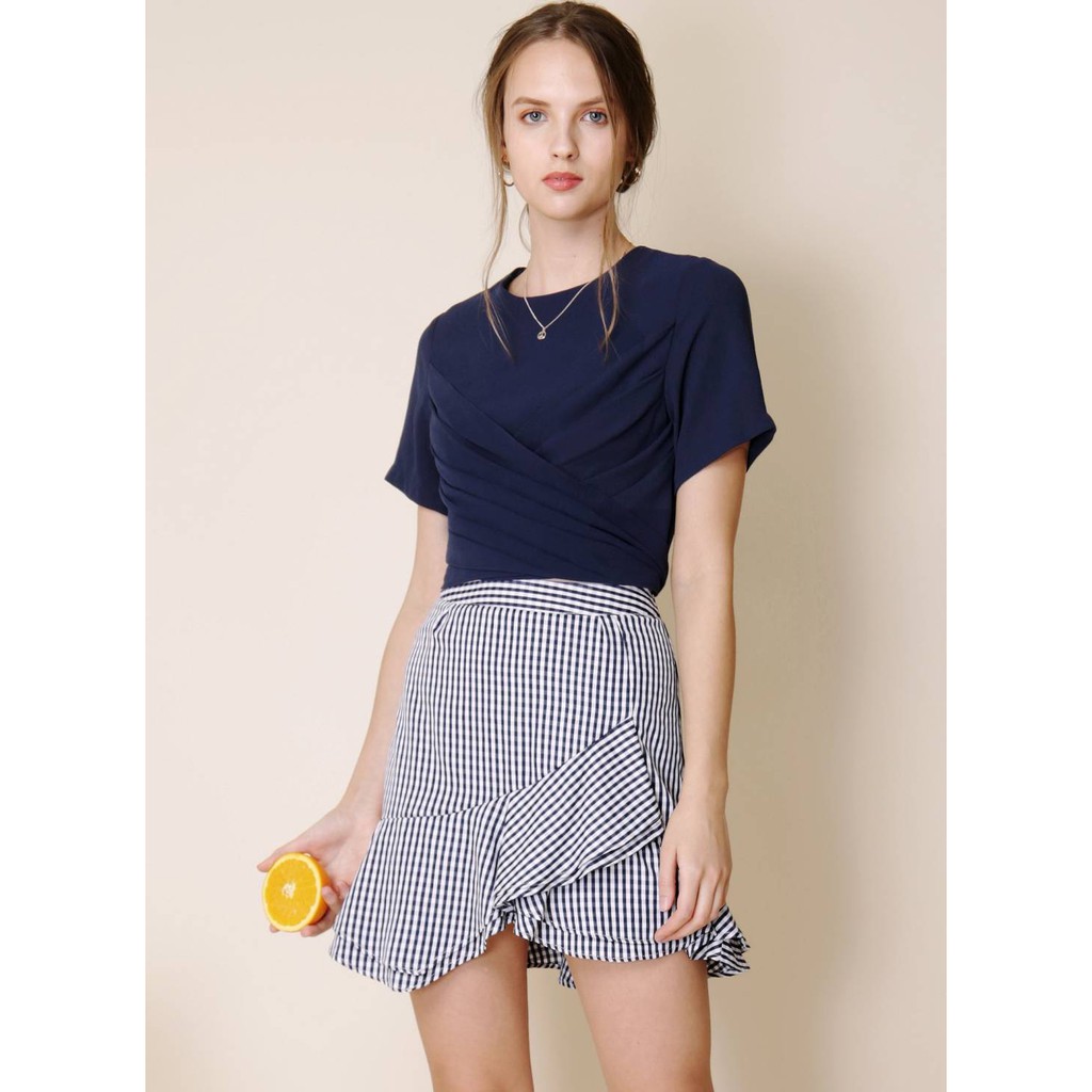 Gingham hotsell skirt singapore