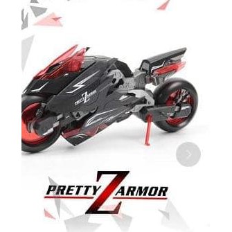 Motorcycle Model Kit Hyper Pretty Armor Z Ver Black Shf Figma Figure ...