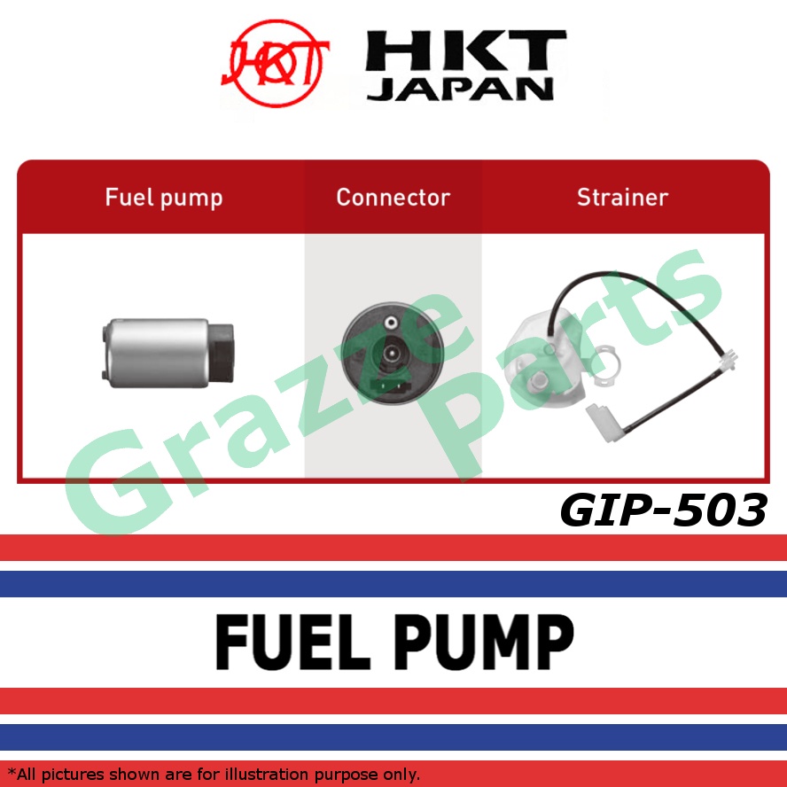 HKT 100% Made In Japan Electric Fuel Pump Motor In Tank GIP-503 for ...