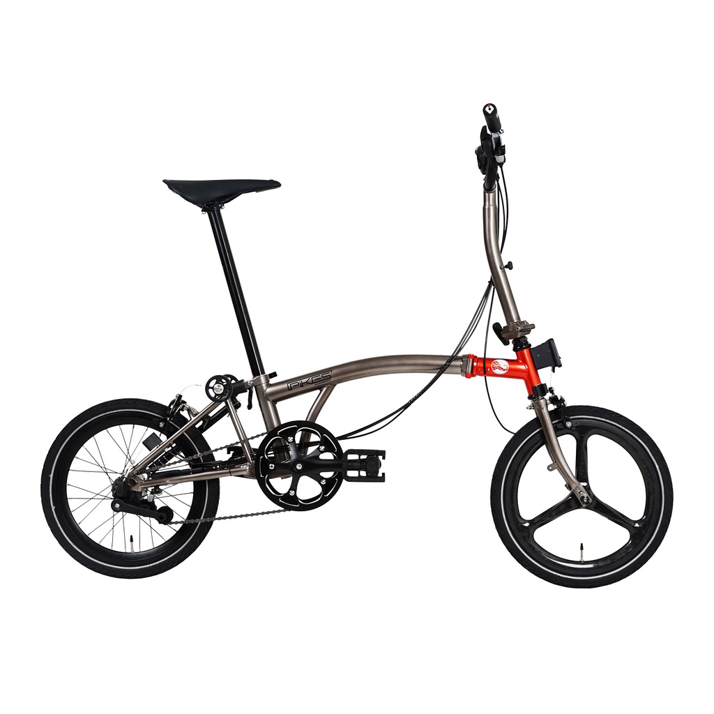 Element Pikes Folding Bike 6 9 Speed Trifold M bar Bicycle Shopee Singapore