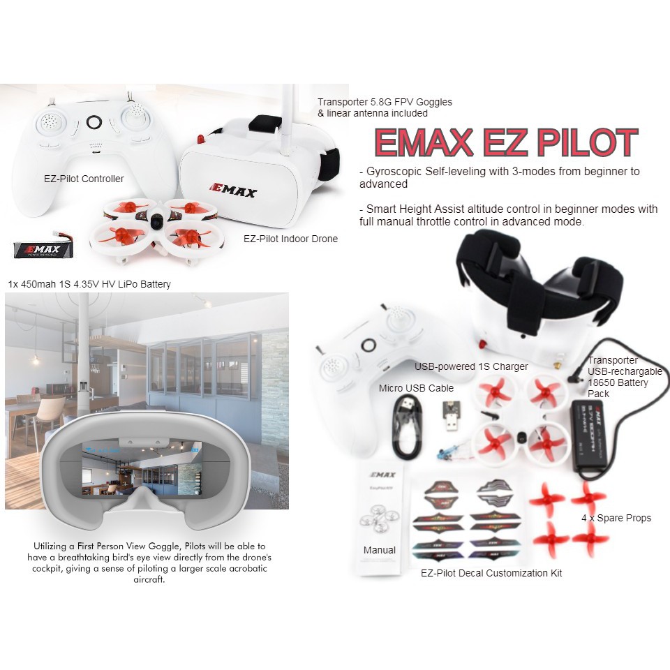 Emax ez deals pilot controller