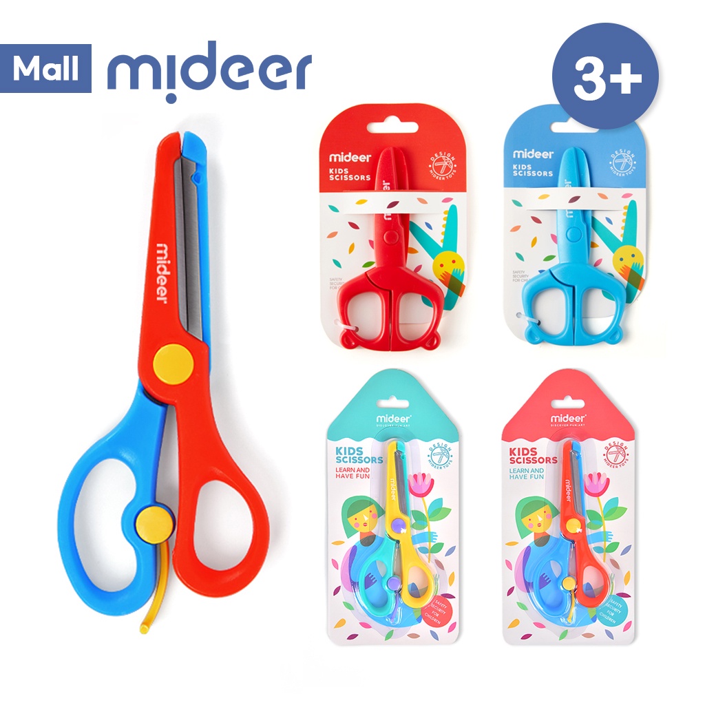 Mideer Round Head Kids Safety Scissors