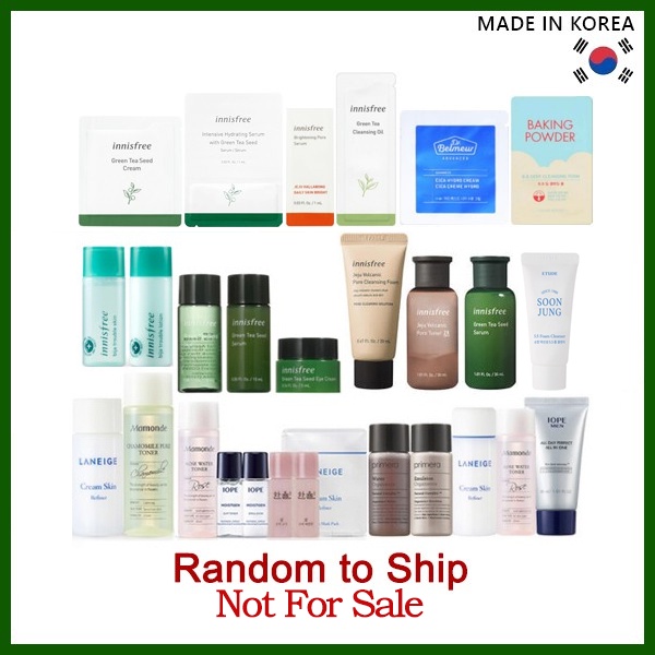 ★Not for Sale★Korean Cosmetic Sachet Skin care Sample★Not for Sale★ Shopee Singapore