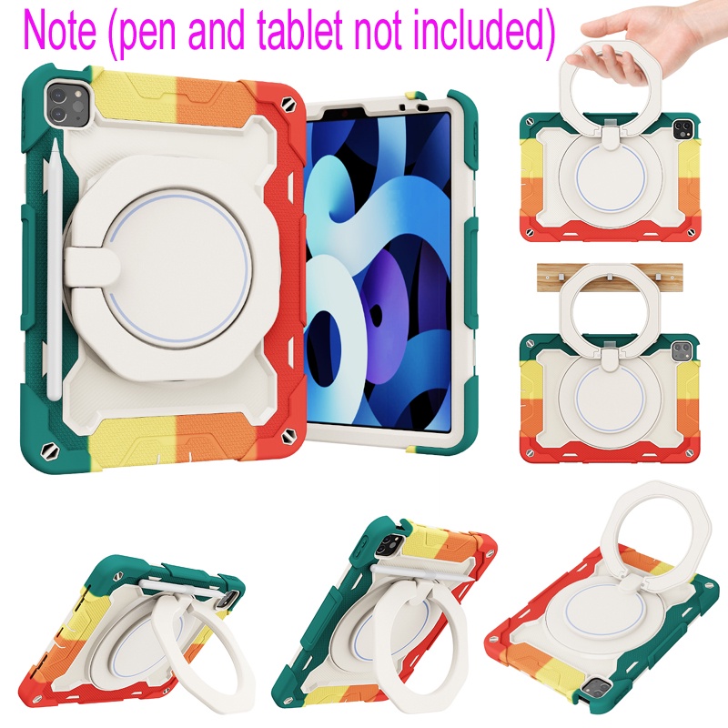 Custodia Universale Con Supporto Per IPad 9.7, 10.2, 10.9, 11, 8.3 Pollici – Antishock Per Bambini - Foto 3
