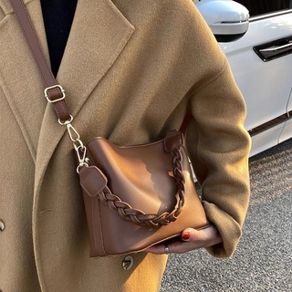 Bag women's bag new Korean niche pebbled pattern first layer cowhide  vegetable basket bag genuine leather tote bucket bag - AliExpress