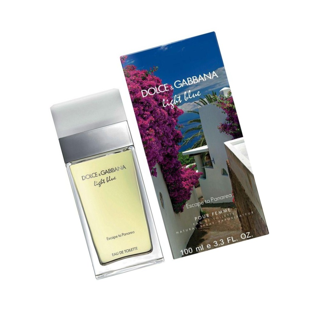 Dolce Gabbana Light Blue Escape To Panarea Eau de Toilette for women 100ml Shopee Singapore