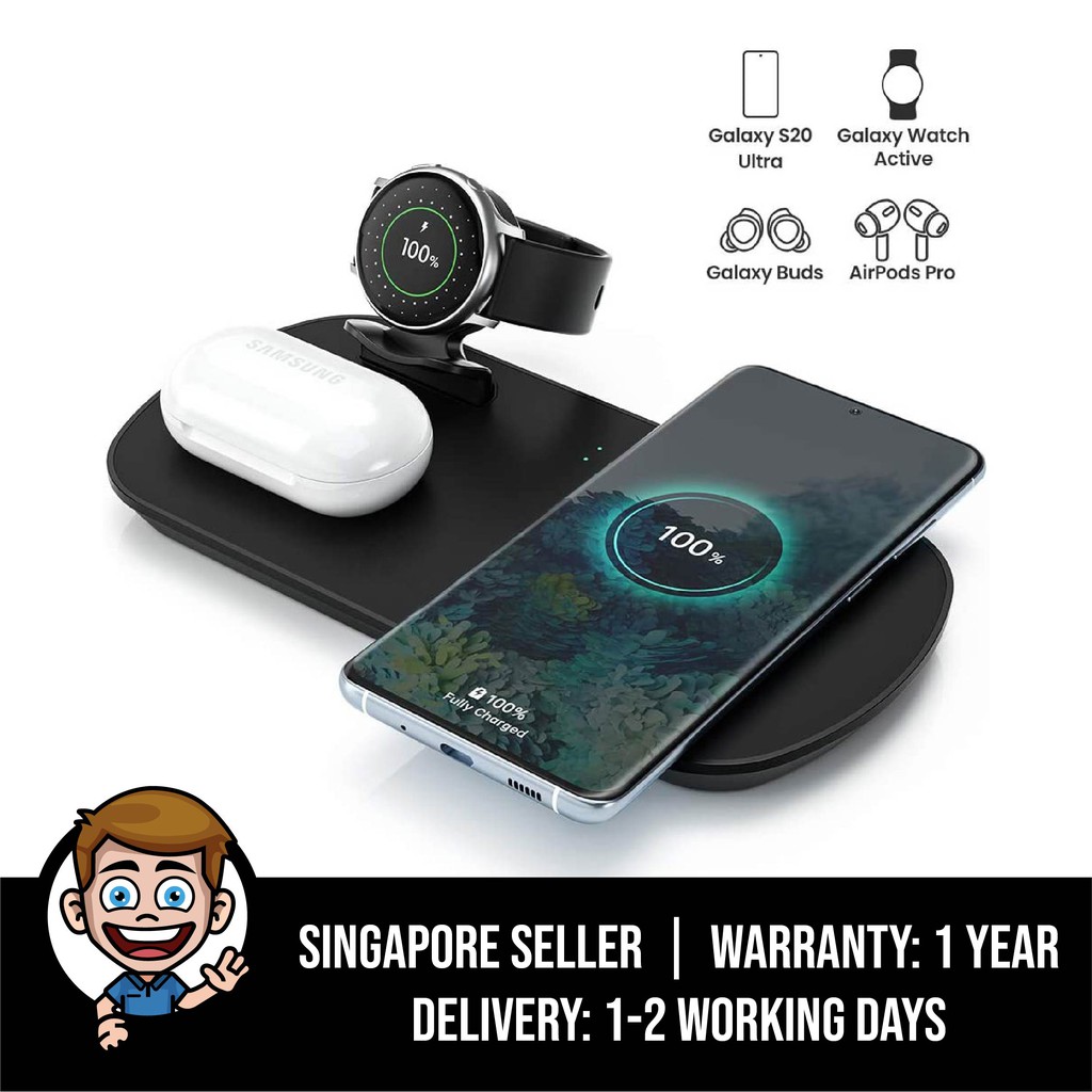 Samsung galaxy watch active 2 wireless charging pad hotsell