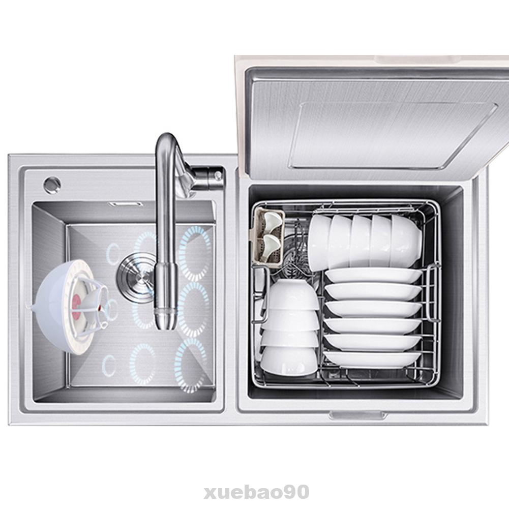 Household Electric USB Kitchen Ultrasonic Cleaning Mini Portable