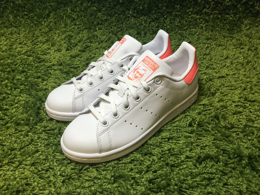 Adidas stan clearance smith coral