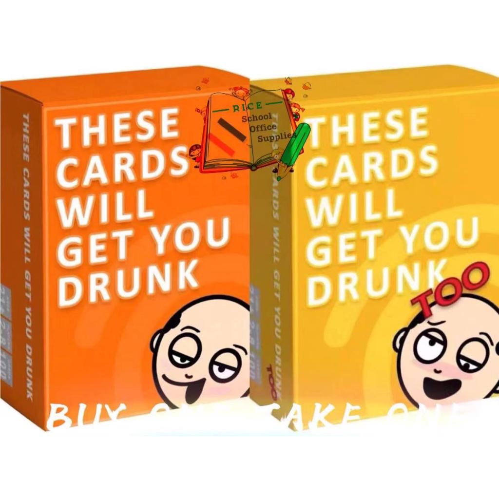 These Cards Will Get You Drunk Fun Adult Drinking Game For Parties (100