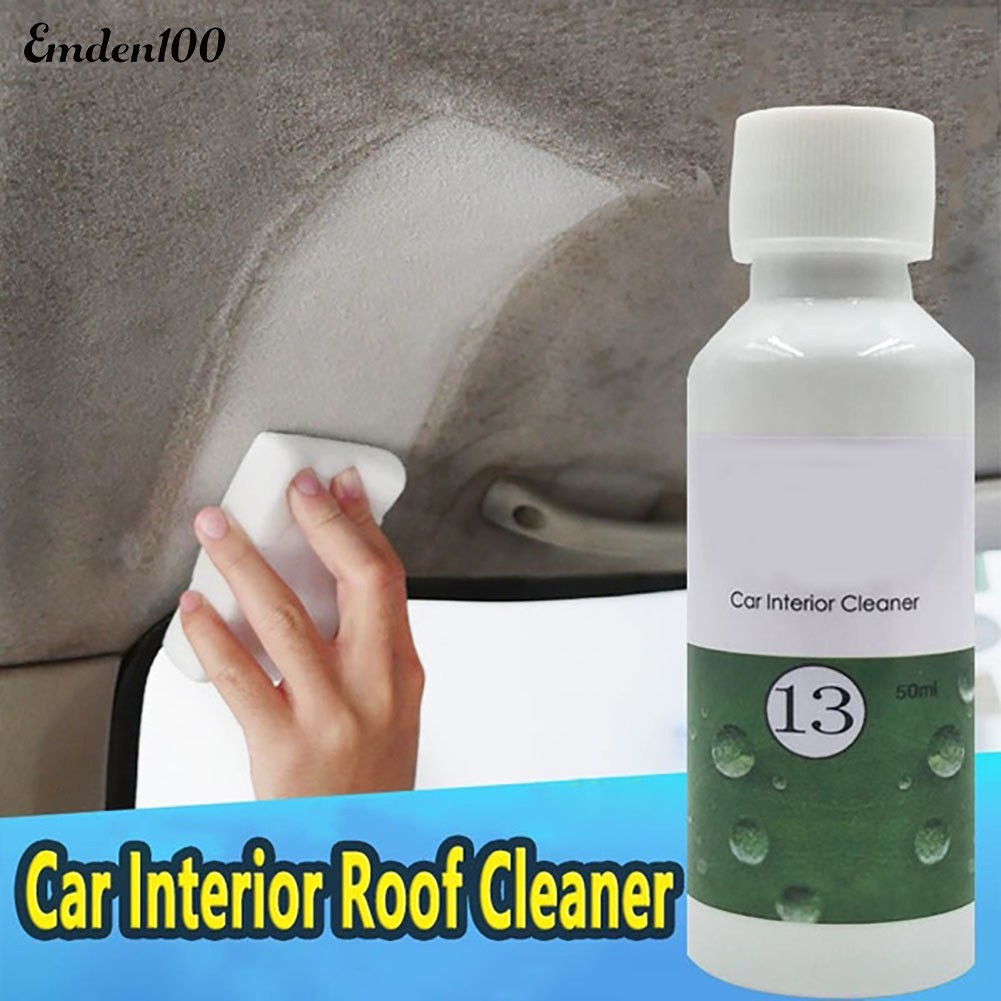 HGKJ13 20/50ML Car Interior Polishing Leather Detergent Automotive