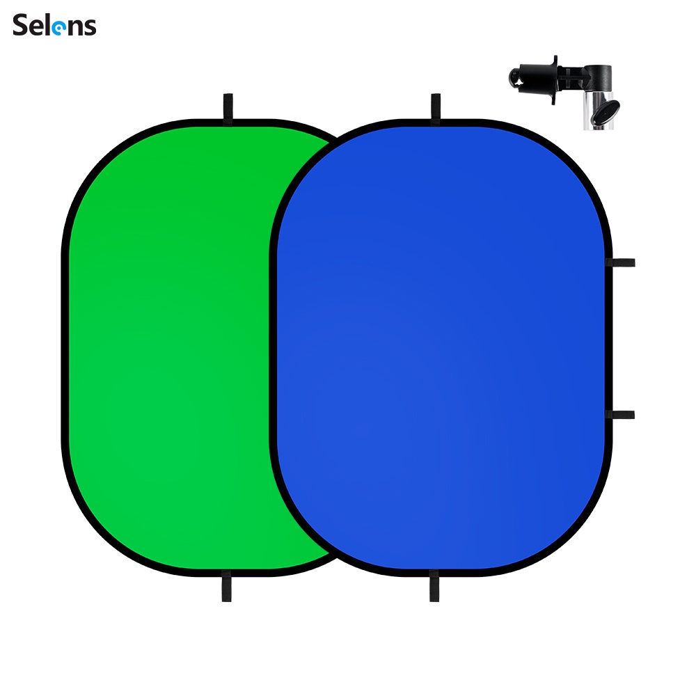 Selens Green Blue Collapsible Background 2In1 Big Size Chromakey Disc ...