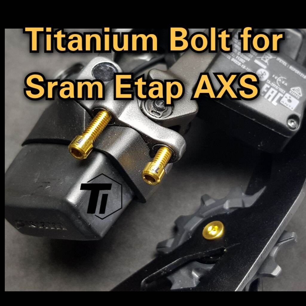 Titanium bolts for Sram ETAP AXS Red Force Rival 12s Sram etap AXS 12s ...
