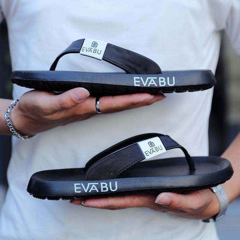 SG Home Mall Evabu Anti slip Slippers Sandals Men Leisure Slippers Fashion Outer Wear Sandals Outdoor Flip flops