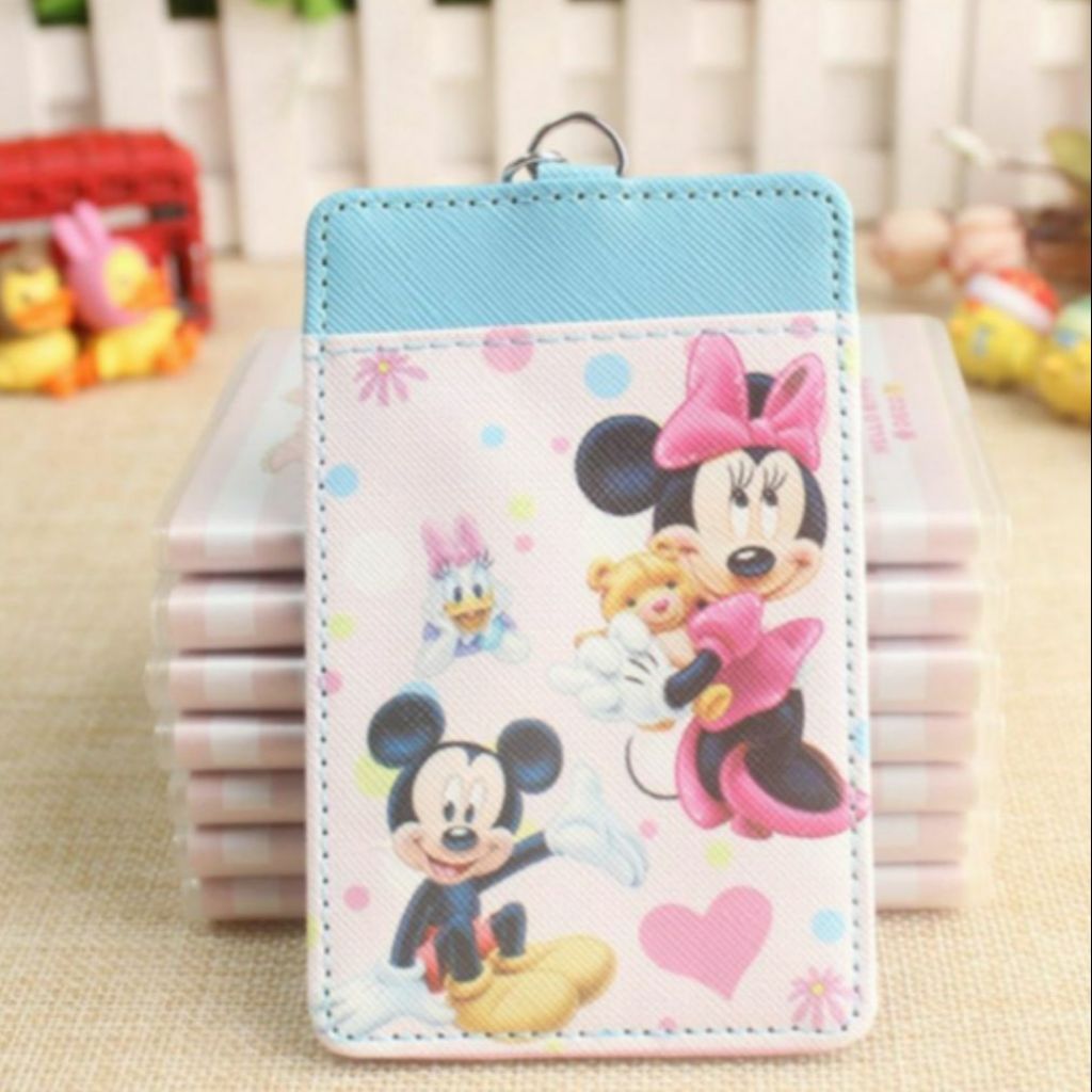 Disney Mickey Minnie Mouse Daisy Bear Ezlink Card Holder With Keyring ...