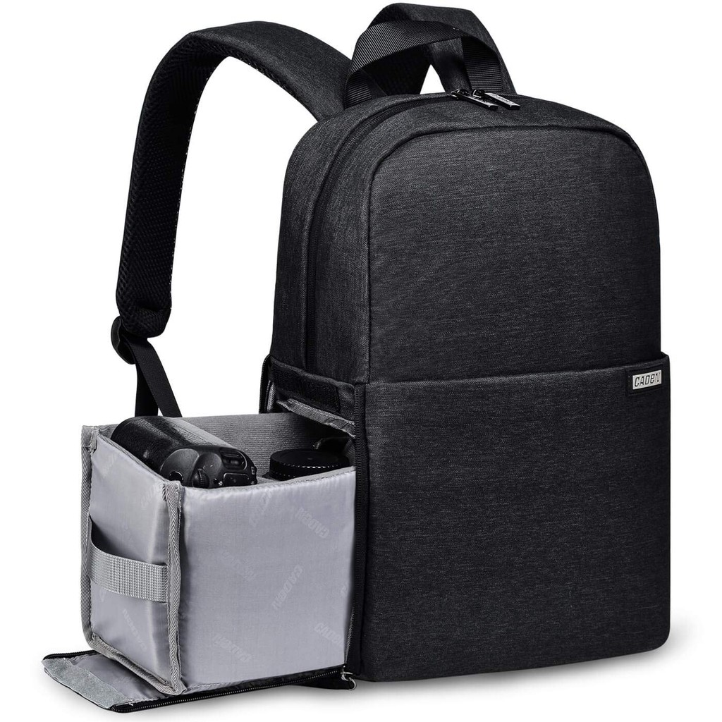 caden multifunction photography & laptop backpack Camera Professional DSLR Bag with USB Charging Port Rain Cover, Backpack for Women Men : Electronics C) Designed to fit Canon CADeN D10s Waterproof DSLR Camera