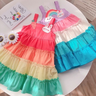 Rainbow sundress on sale