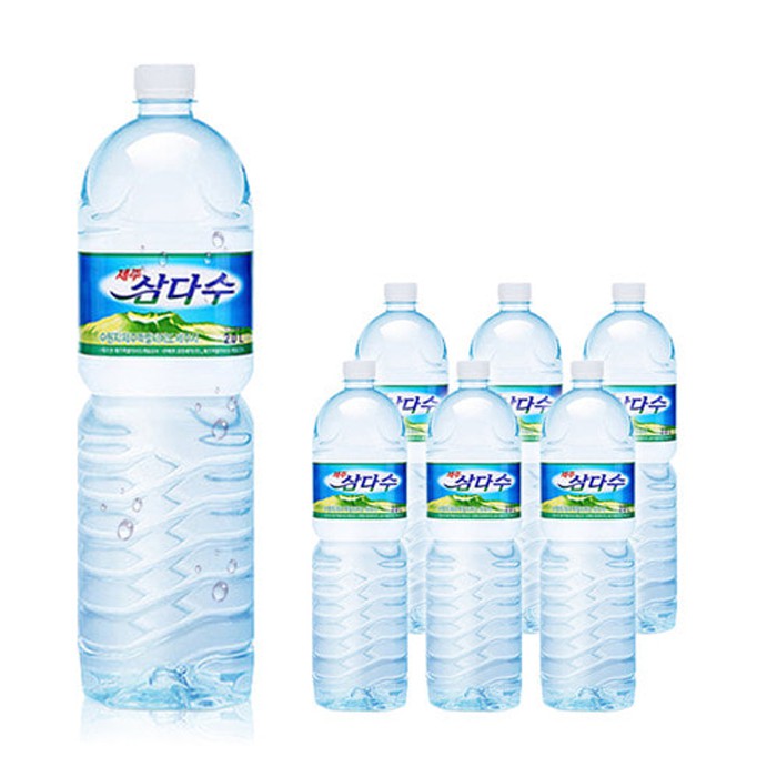 Jeju Samdasoo Water 2L*6 main image 1