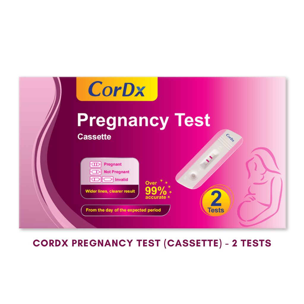 CorDx Pregnancy Test (Cassette) - 2 Tests/box | Shopee Singapore