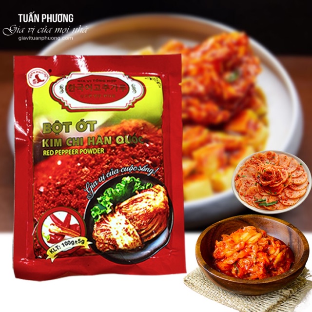 Korean Kimchi chili powder (100g) Shopee Singapore