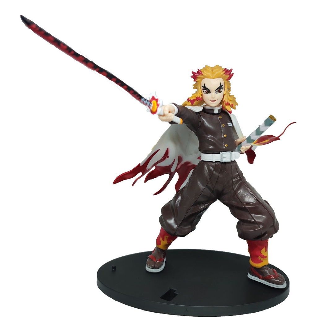 KYOJURO RENGOKU DEMON SLAYER KIMETSU NO YAIBA a ACTION FIGURE DISPLAY ...