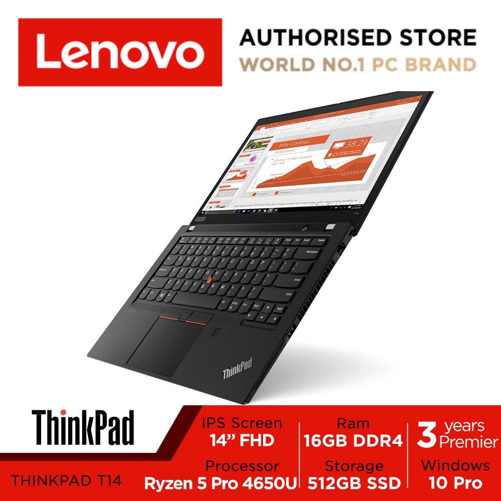 [Free 3Y Onsite] Lenovo Thinkpad T14 Gen 2 | 20XLS0MP00 | 14.0
