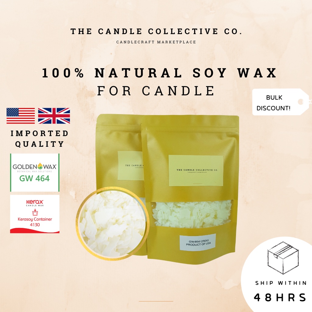 Soy Wax Flakes - (464) Container Wax