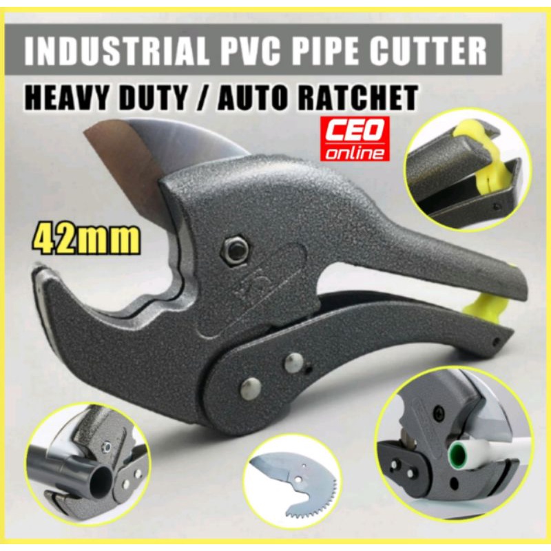 CEO PVC Pipe Cutter RATCHET INDUSTRIAL PPR PU PE Pipe Scissors Body ...