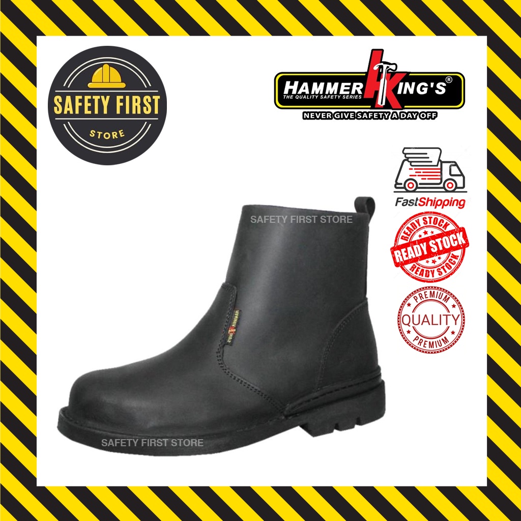 Hammer King Safety Shoes HK 13006 Steel Toe Cap Steel Mid Plate sole