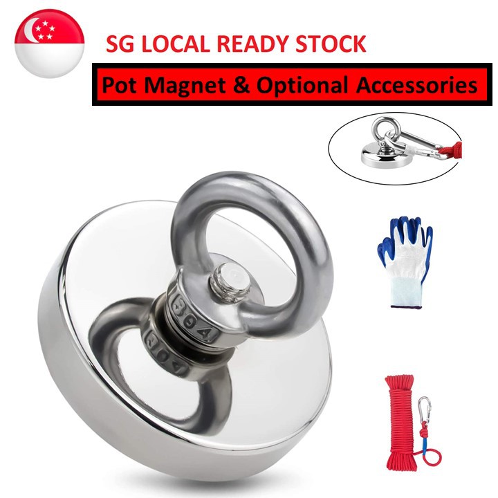 SG - Fishing Magnets Pot Salvage Neodymium Retrieving Countersunk ...
