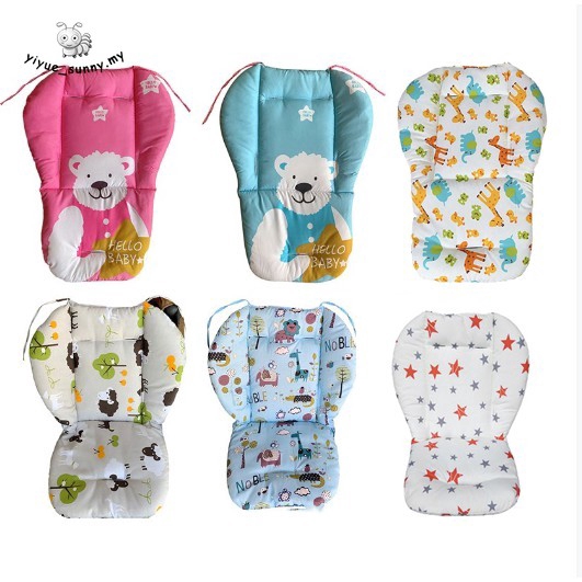 Winter Warm Baby Stroller Seat Covers Auto Soft Thick Pram Cushion Pad Shopee Singapore