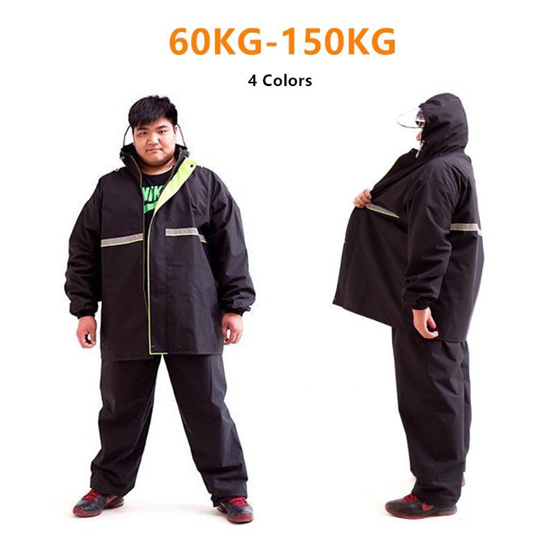 Big size rain gear best sale