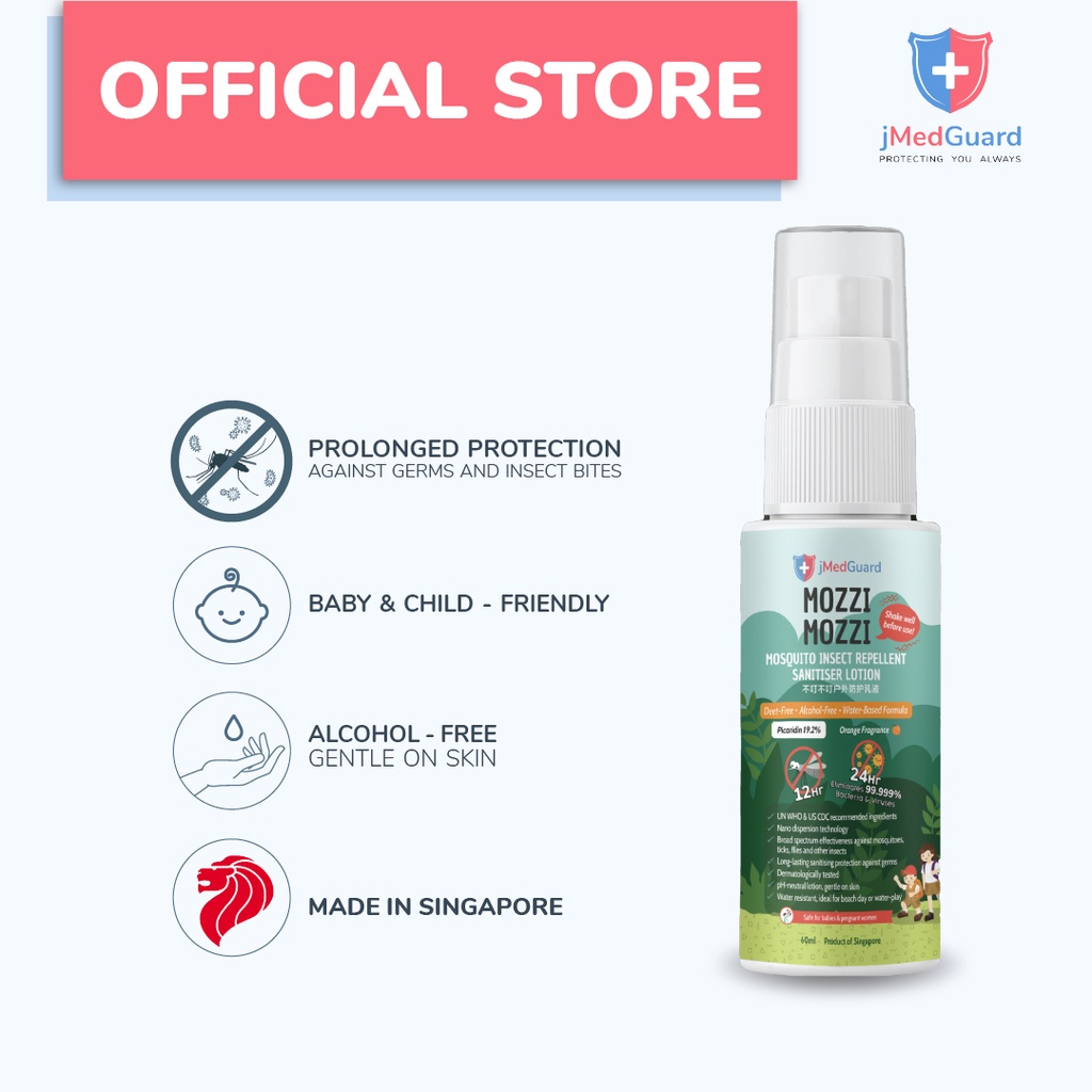 [SG SELLER] jMedGuard® Mozzi Mozzi™ Mosquito Insect Repellent Sanitiser ...
