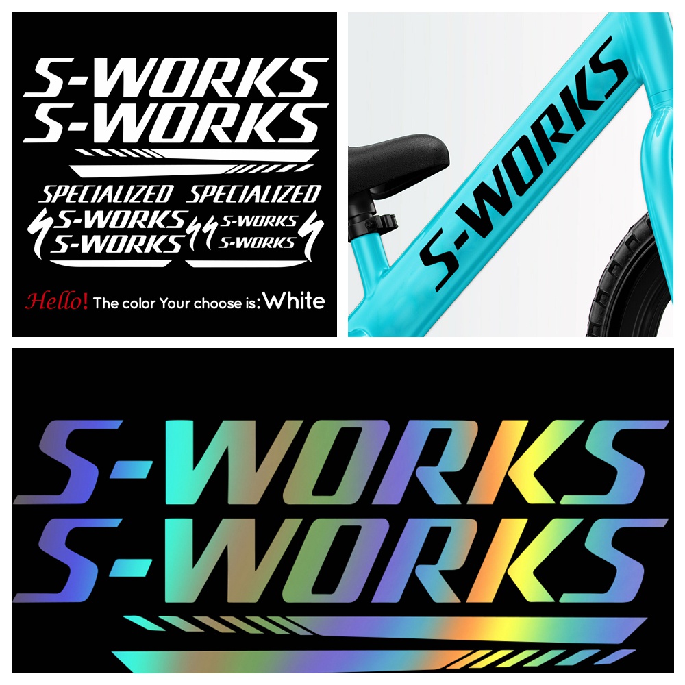 SPECIALIZED S-WORKS Sticker Decal for Mountain Bike/Road Bike | Shopee ...