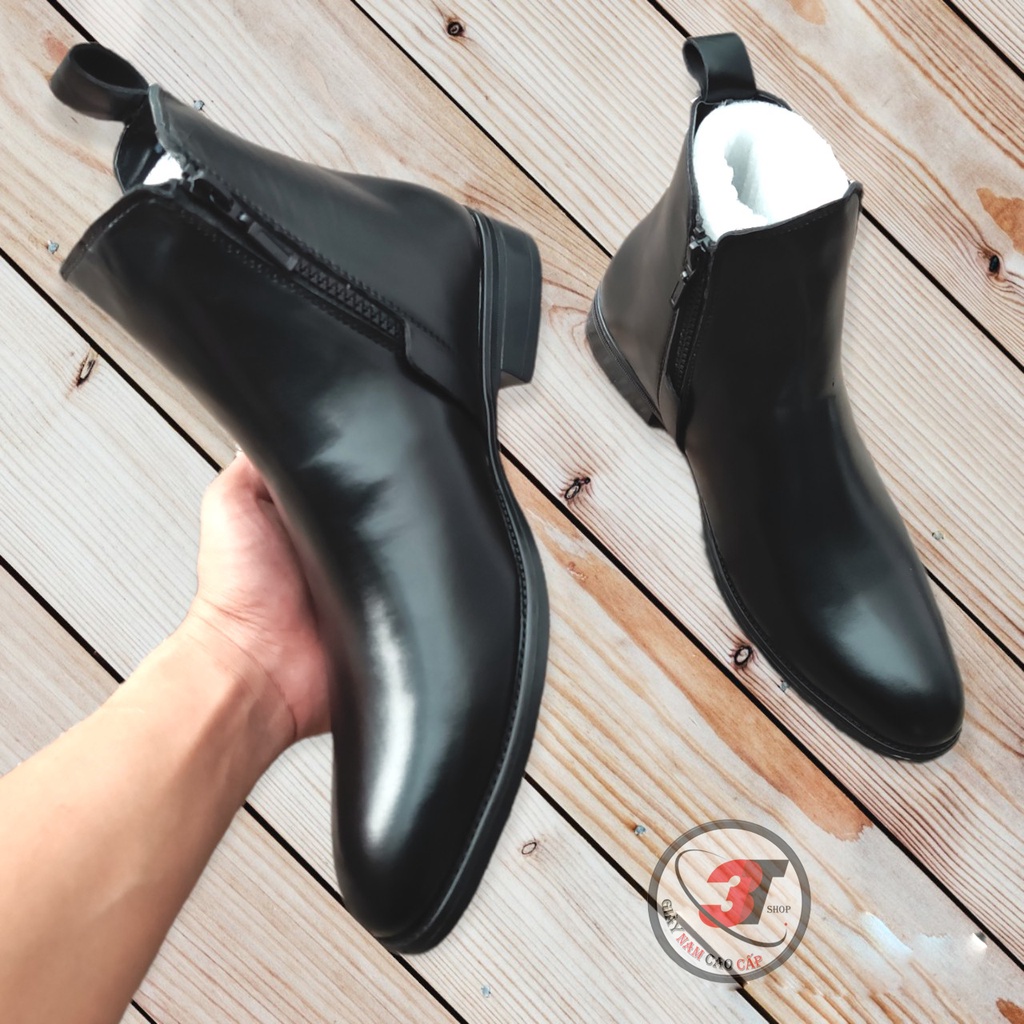 Chelsea Boots Classic Quilon leather, men's Boots with one side zipper ...