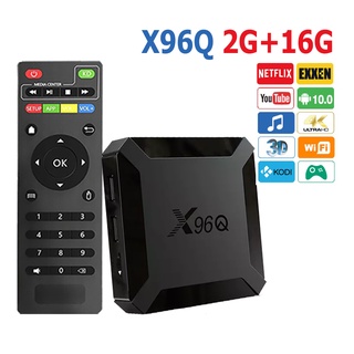 Boitier iptv Android TV Box X96Q Smart TV Box WiFi 2+16 Go avec Allwinner  H313 TV Box Android 10.0 Prend en Charge 4K HD Multimédia - Cdiscount TV  Son Photo