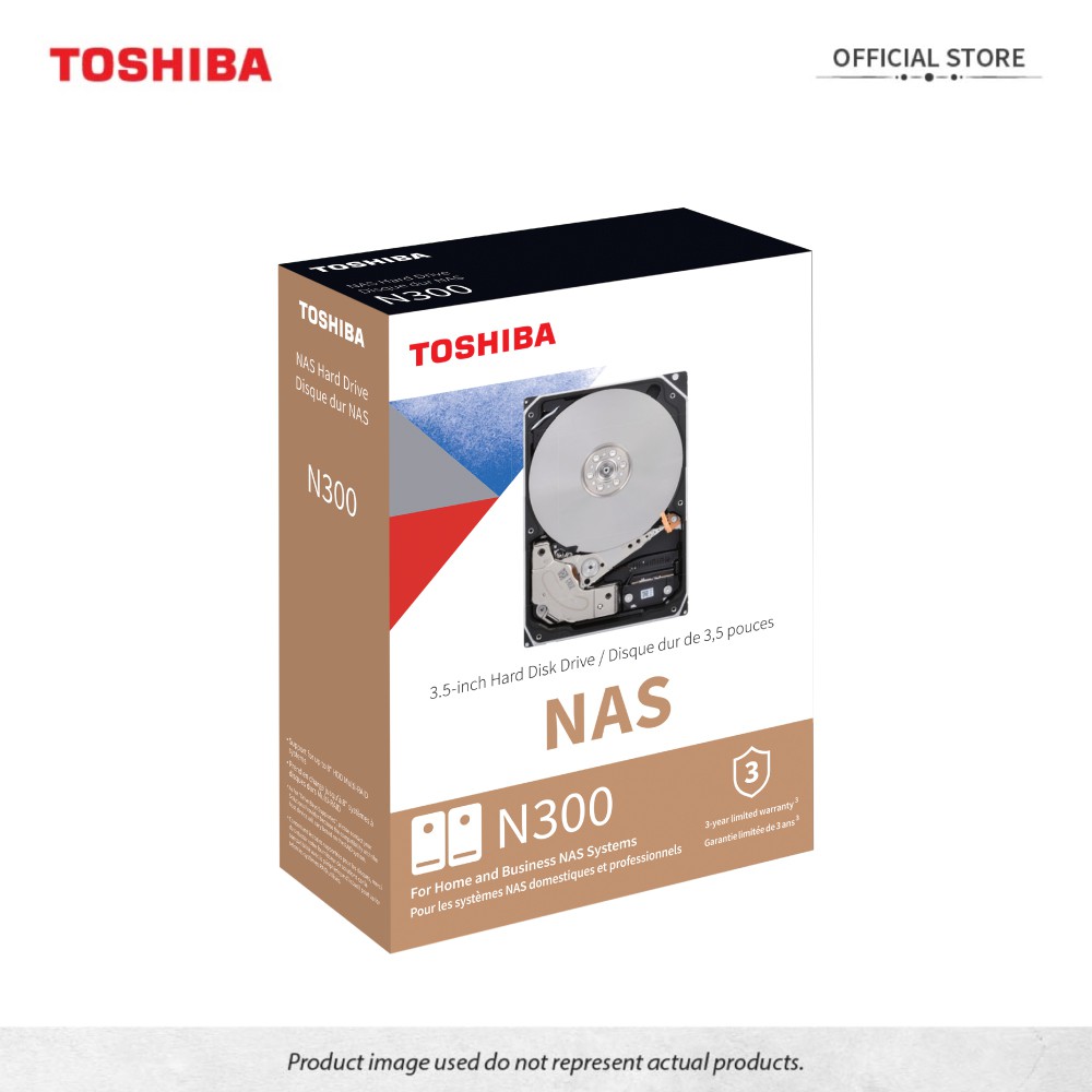 TOSHIBA N300 NAS Hard Disk Drive 4TB 6TB 8TB 10TB 12TB 14TB 16TB