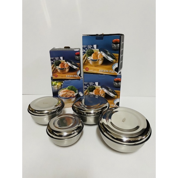 304 Stainless Steel Bowl With Lid Heat Insulation Dinner AntiScalding