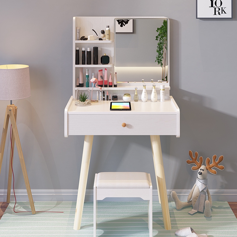 Ready Stock Nordic dressing table simple bedroom small family dressing