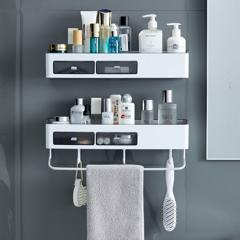 IKEE Bathroom Organizer Wall Mounted Plastic Drawer Cabinet Nordic ...