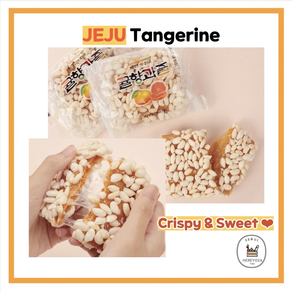 [JEJU] Tangerine Flavored Traditional Korean and Jeju Tangerine Fruits