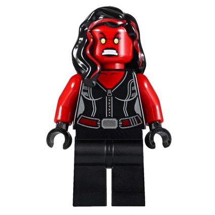 Red discount hulk minifigure