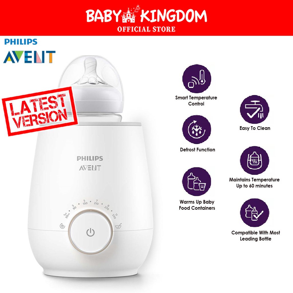 Philips Avent Fast Bottle Warmer (SCF358/00) Shopee Singapore