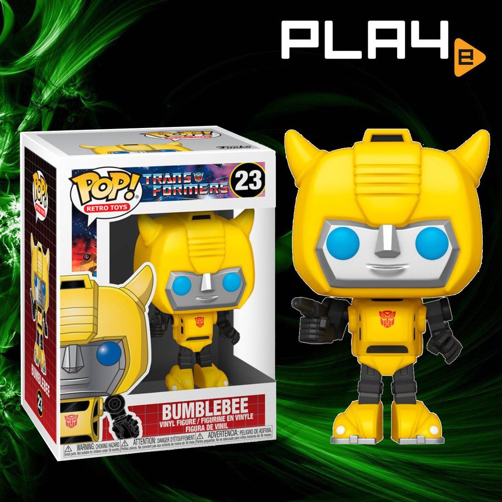 Funko Pop BUMBLEBEE (#23) Modellino Retro Toys Transformers Vinile