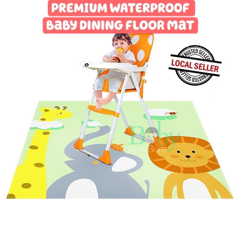 Premium Baby Dining Floor Mat Food Feeding Highchair Protector BLW Shopee Singapore